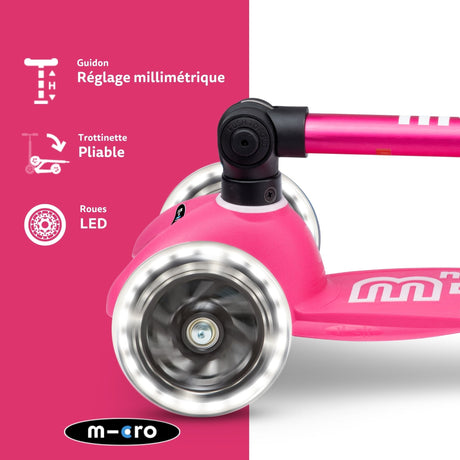 Mini Micro Deluxe Pliable Led - Rose