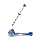 Mini Micro Deluxe Glitter Bleu Led
