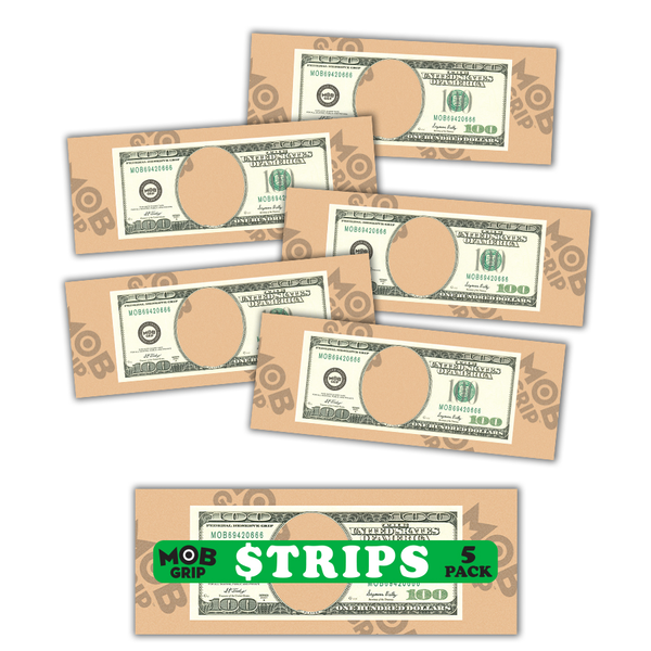 Mob Grip (Pack De 5) Hundos Grip Strips Clear (23 X 8.5 Cm)