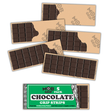 Mob Grip (Pack De 5) Chocolate Bar Strips Clear (23 X 8.5Cm)