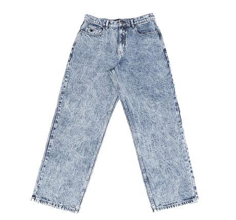Pantalon Nonsense Biggerfoot Denim Light Acid Denim