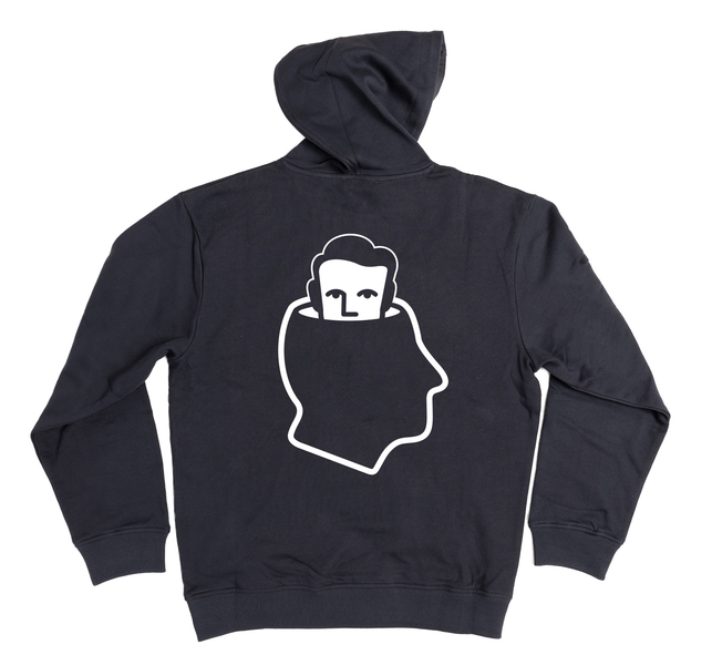 Sweat à capuche Nonsense Head Logo Blue