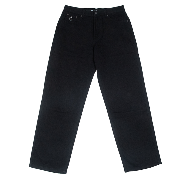Pantalon Nonsense Bigfoot Denim Black Colored