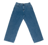 Pantalon Nonsense Biggerfoot Denim Blue Washed