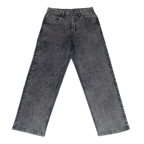 Pantalon Nonsense Biggerfoot Denim Grey Acid Stretch