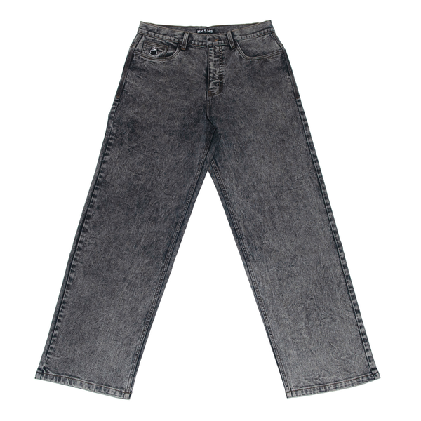 Pantalon Nonsense Biggerfoot Denim Grey Acid Stretch
