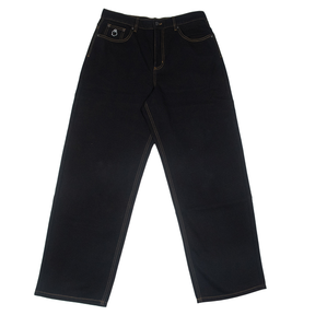 Pantalon Nonsense Biggerfoot Denim Black Colored