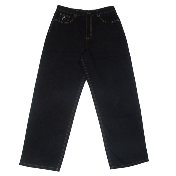 Pantalon Nonsense Biggerfoot Denim Black Colored