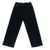 Pantalon Nonsense Biggerfoot Denim Black Stone Stretch