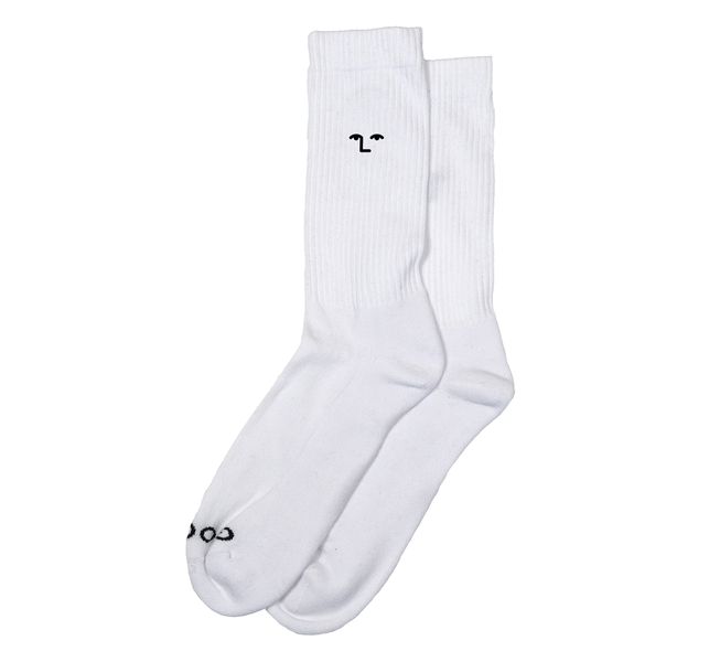 Chaussettes Nonsense Face Off White
