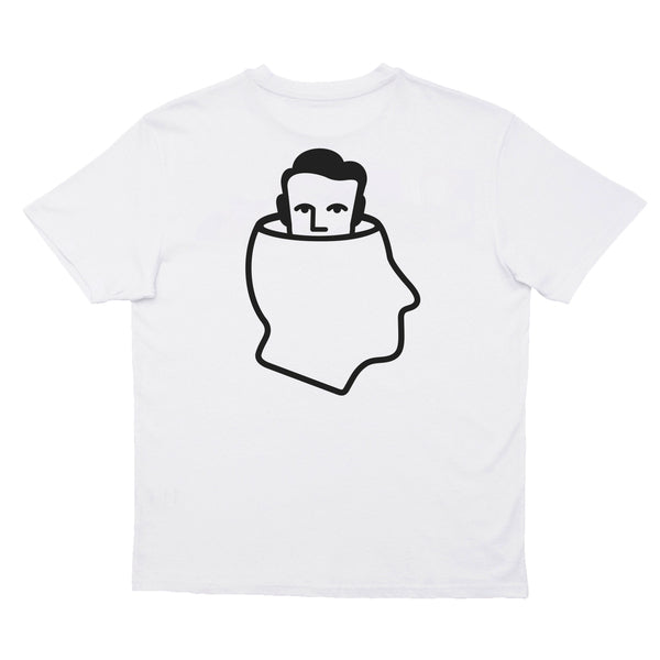 Tee-shirt Nonsense Head Logo White