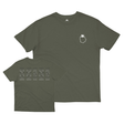 Tee-shirt Nonsense Lines Fog
