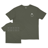 Tee-shirt Nonsense Lines Fog