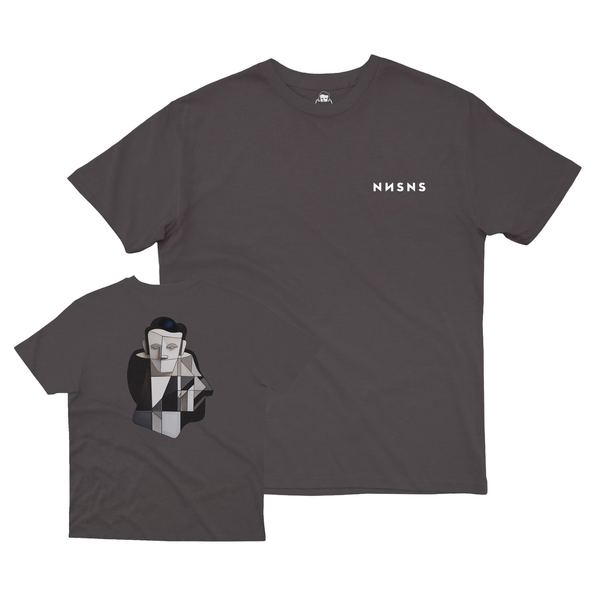 Tee-shirt Nonsense Abstract Charcoal