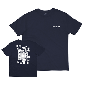 Tee-shirt Nonsense Puzzle Navy