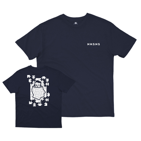 Tee-shirt Nonsense Puzzle Navy