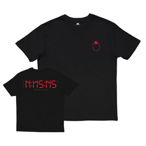 Tee-shirt Nonsense Clock Black