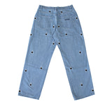 Pantalon Nonsense Bigfoot Denim Aop Lighter Denim
