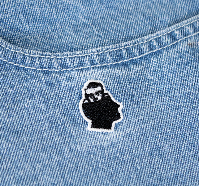 Pantalon Nonsense Bigfoot Denim Aop Lighter Denim