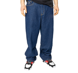 Pantalon Nonsense Biggerfoot Denim Blue Rinsed