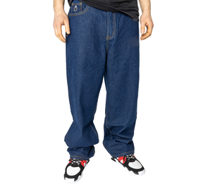 Pantalon Nonsense Biggerfoot Denim Blue Rinsed