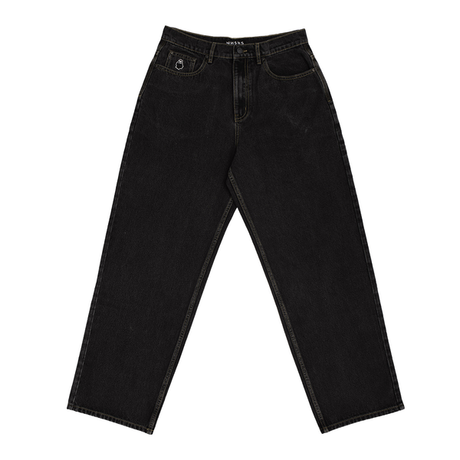 Pantalon Nonsense Biggerfoot Denim Washed Black