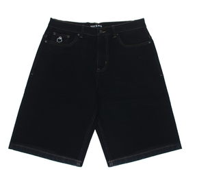 Short Nonsense Biggerfoot Denim Black Stone Stretch