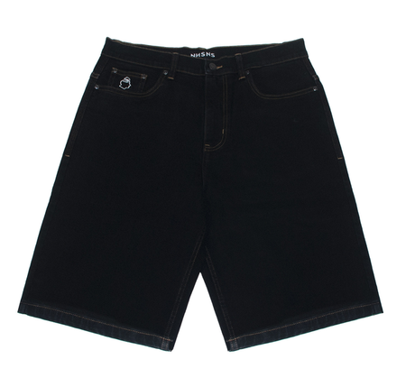 Short Nonsense Biggerfoot Denim Black Stone Stretch