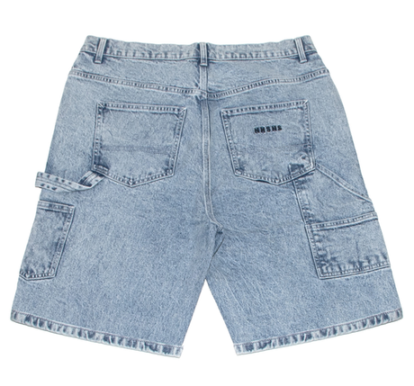 Short Nonsense Yeti Denim Acid Blue Stretch