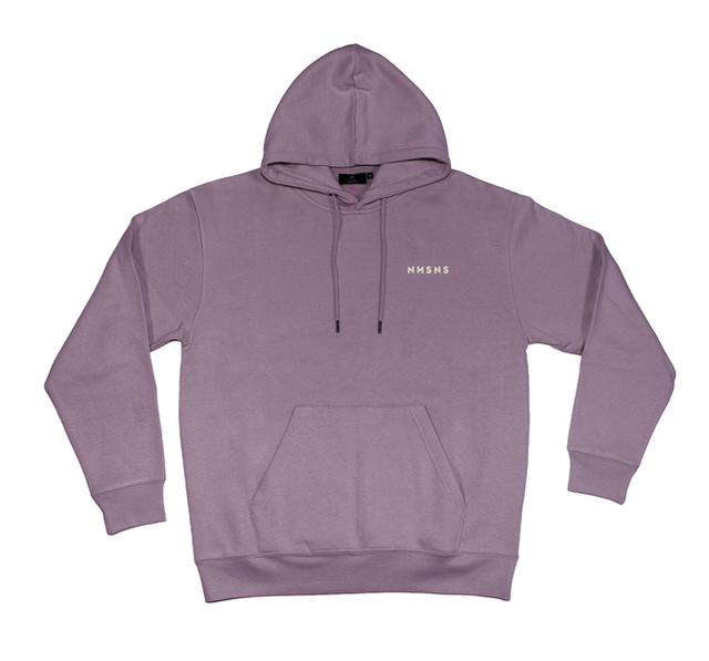 Sweat à capuche Nonsense Double Dice Flock Aubergine