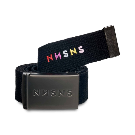 Ceinture Nonsense Whip Brushed Gunmetal Black