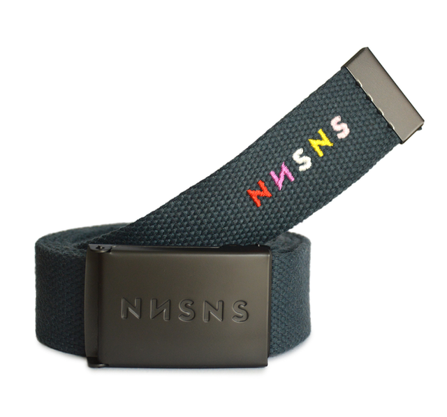 Ceinture Nonsense Whip Brushed Gunmetal Grey