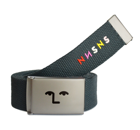 Ceinture Nonsense Face Off Brushed Grey