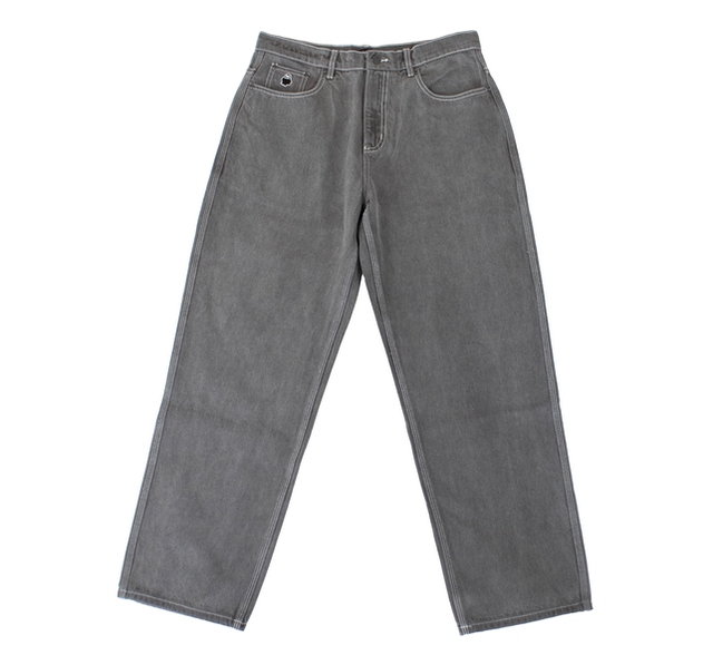 Pantalon Nonsense Bigfoot Denim Grey Washed