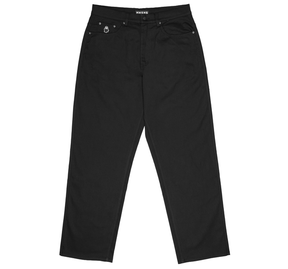 Pantalon Nonsense Bigfoot Denim Black Cotton
