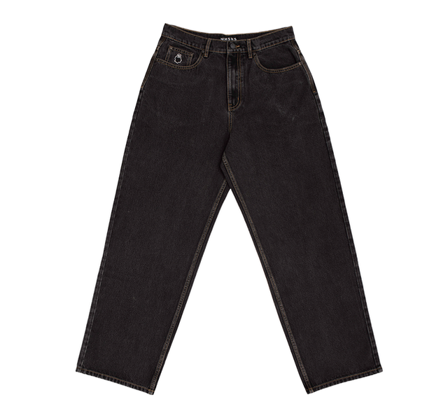 Pantalon Nonsense Biggerfoot Denim Black Washed