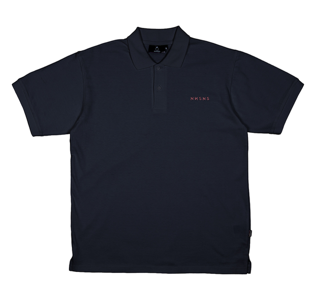Polo Nonsense Embroidered Navy Burgundy