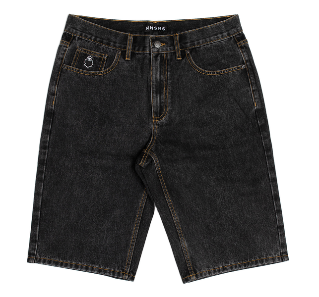 Short Nonsense Nessie Denim Black Washed