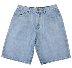 Short Nonsense Bigfoot Denim Light Stone Washed