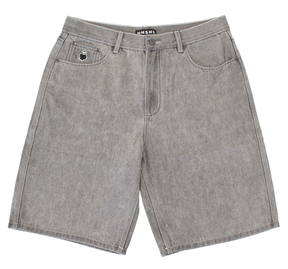 Short Nonsense Bigfoot Denim Grey Washed