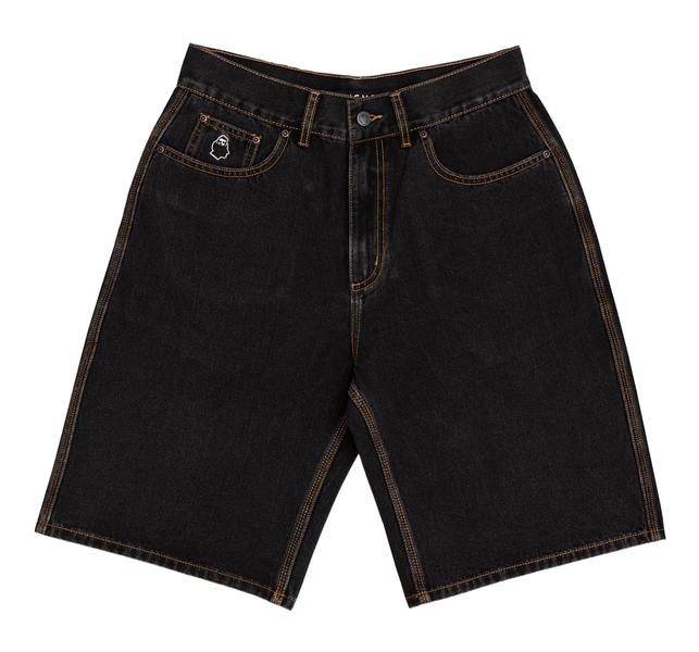 Short Nonsense Bigfoot Denim Black Washed