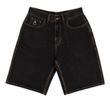 Short Nonsense Bigfoot Denim Black Washed