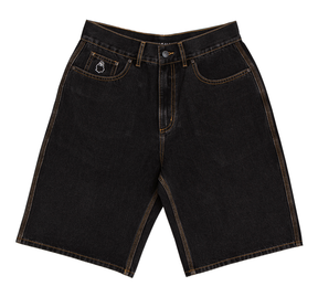 Short Nonsense Bigfoot Denim Black Washed
