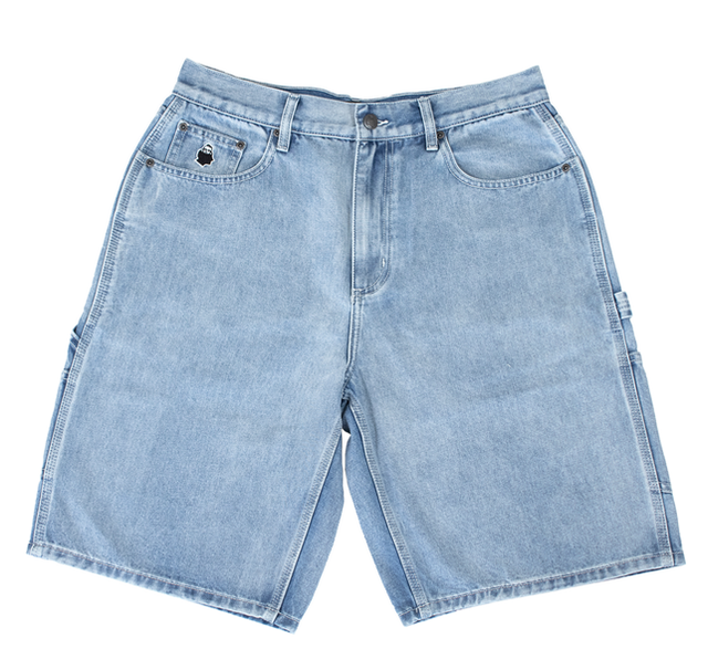 Short Nonsense Biggerfoot Denim Light Stone Washed