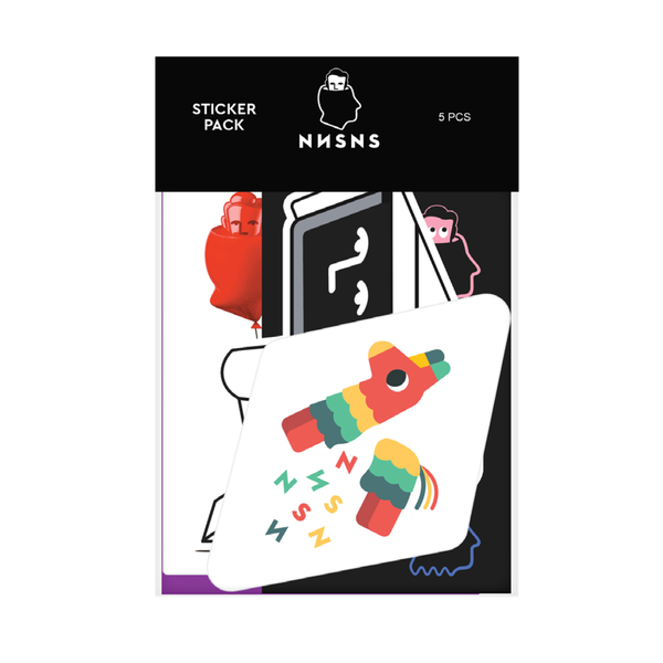 Stickers Nonsense Pack de 5