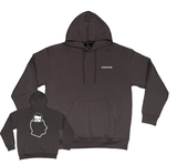 Sweat à capuche Nonsense Head Logo Charcoal