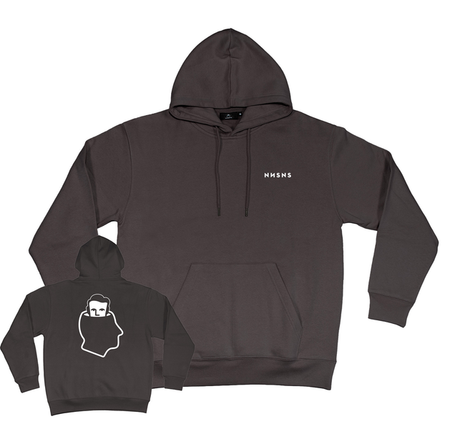 Sweat à capuche Nonsense Head Logo Charcoal