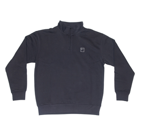 Sweat zippé à capuche Nonsense Crew Blockhead 1-4 Charcoal