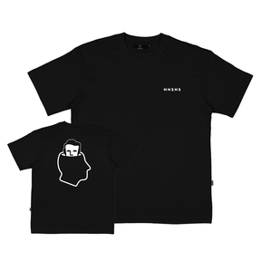 Tee-shirt Nonsense Head Logo Black