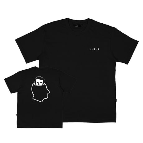 Tee-shirt Nonsense Head Logo Black